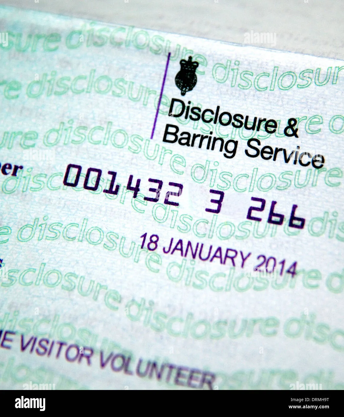 Disclosure and Barring Service